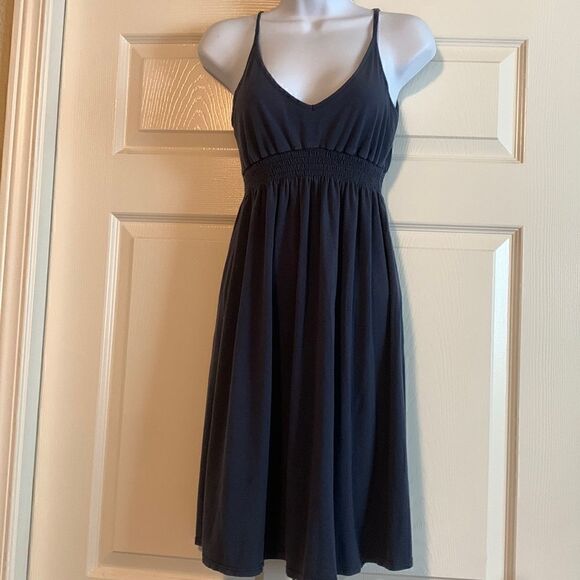 SPLENDID, cover up/ dress,. Spaghetti strap, scrunched in elastic waist, Small - Picture 1 of 10